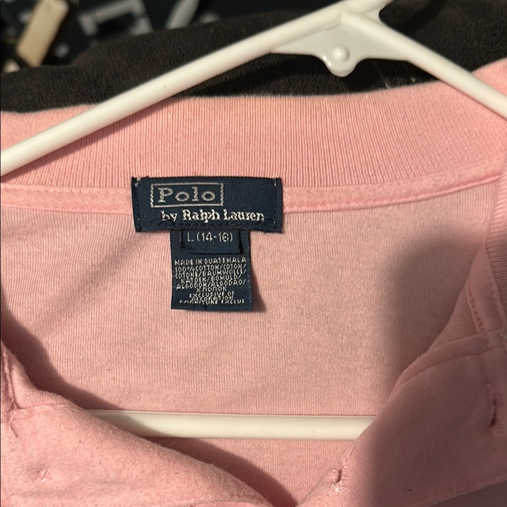 Polo Ralph Lauren Pink Shirt